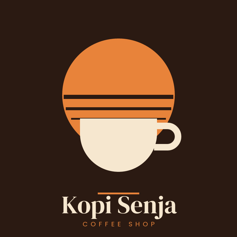 Coffee shop logo made with Rekarta Vector